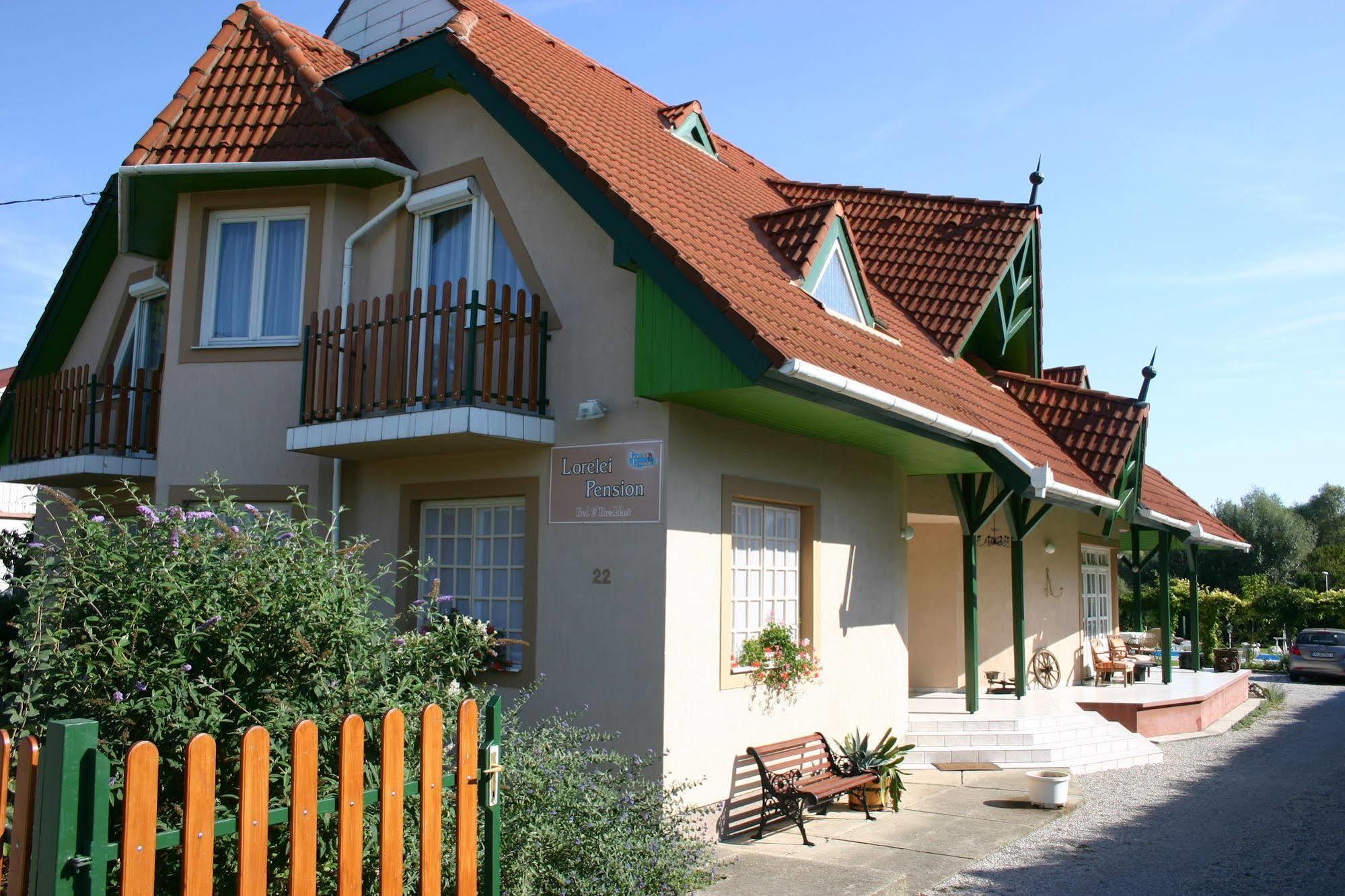 Lorelei Pension Adults Only Gyenesdiás Eksteriør billede